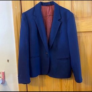 Vintage Wool Boyfriend Blazer
